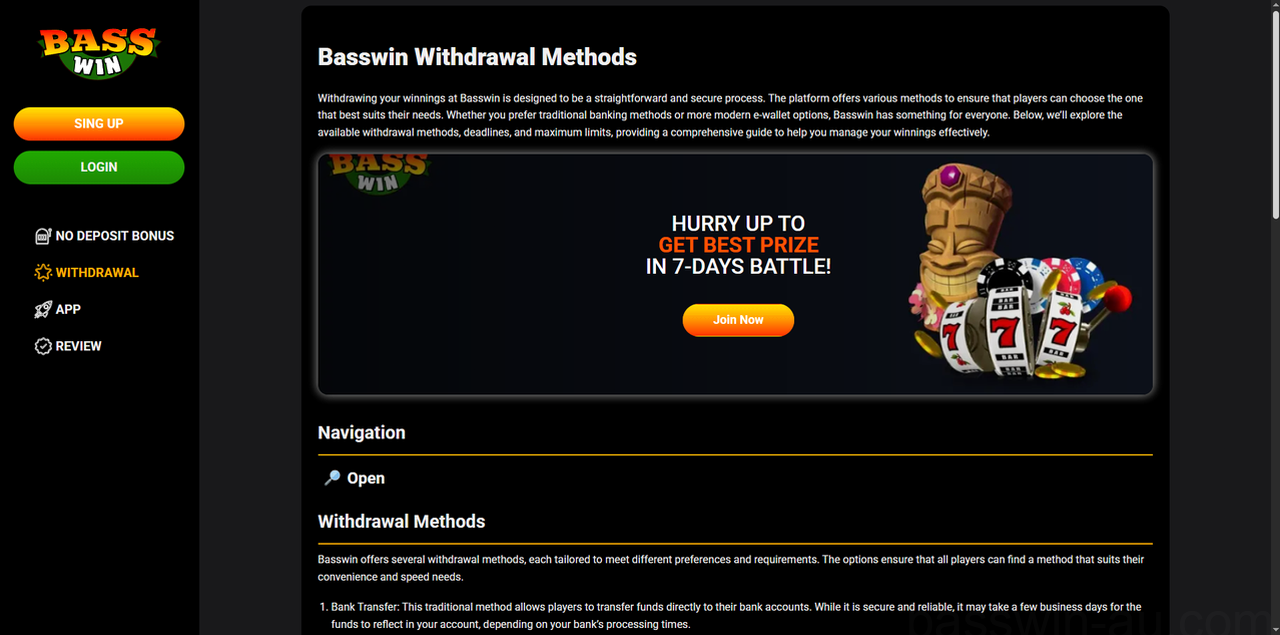 Basswin Casino Casino